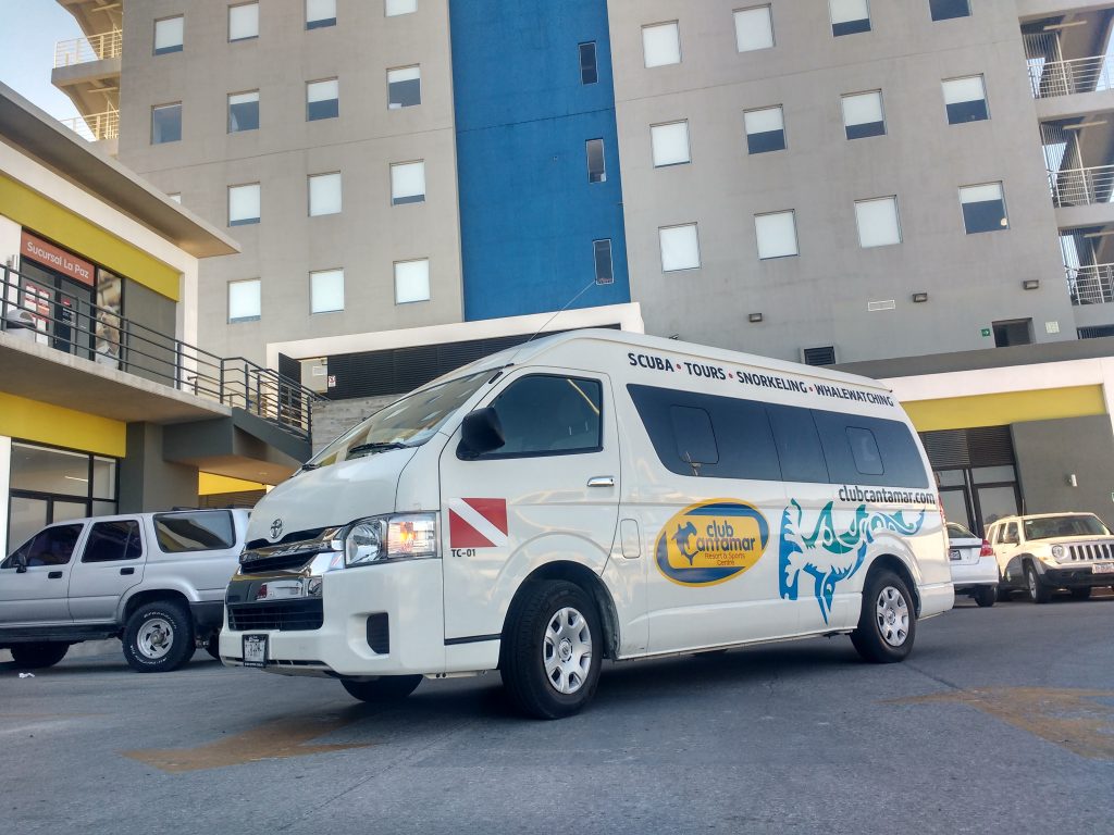 Club Cantamar Shuttle Van